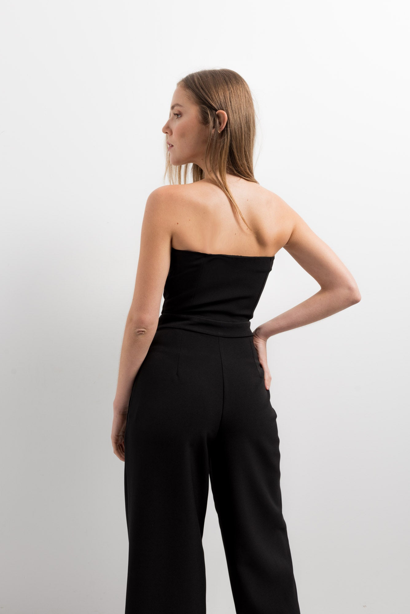 JUMPSUIT WITH WRAP PAREO PANTS